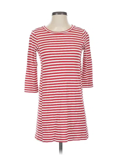 Pre-owned J.crew Factory Store Casual Dress In Red