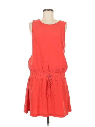 Pre-owned J.crew Factory Store Casual Dress In Red