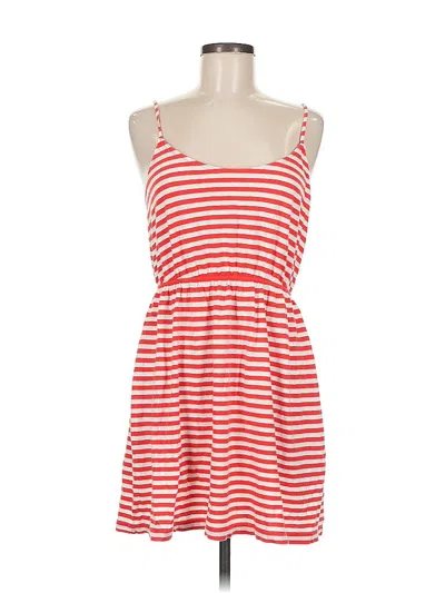 Pre-owned J.crew Factory Store Casual Dress In Red