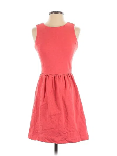Pre-owned J.crew Factory Store Casual Dress In Red