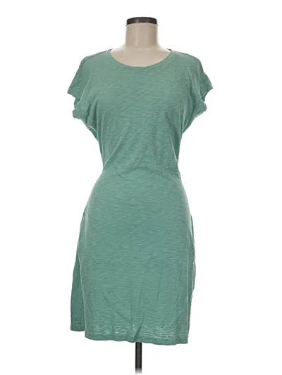 Pre-owned J.crew Factory Store Casual Dress In Teal