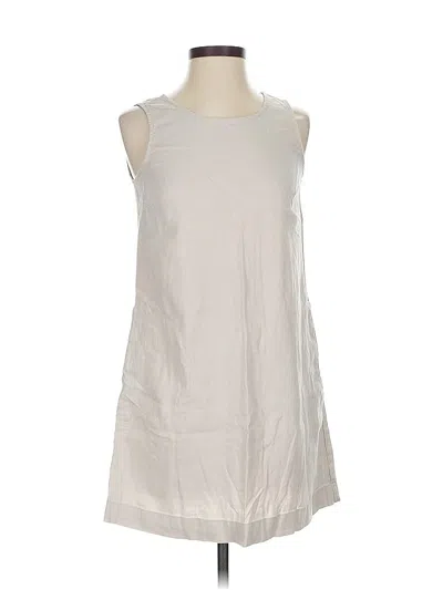 Pre-owned J.crew Factory Store Casual Dress In White