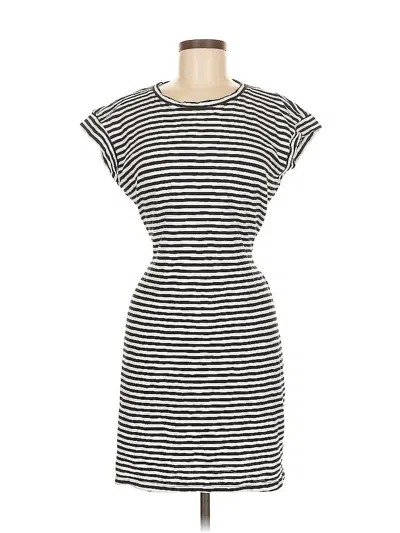 Pre-owned J.crew Factory Store Casual Dress In White