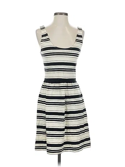 Pre-owned J.crew Factory Store Casual Dress In White