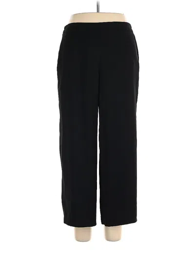 Pre-owned J.crew Factory Store Casual Pants In Black