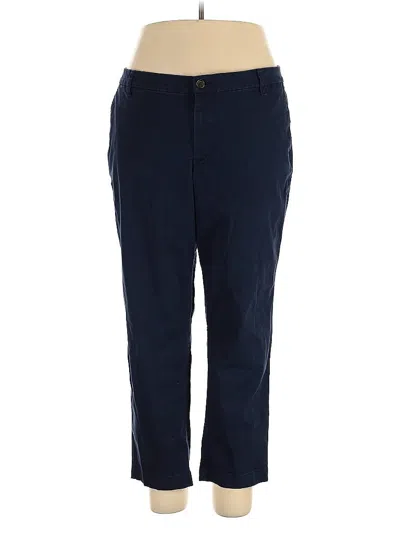 Pre-owned J.crew Factory Store Casual Pants In Blue