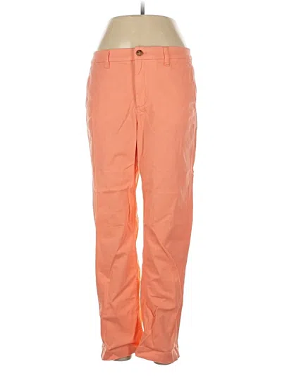 J.crew Factory Store Casual Pants In Orange
