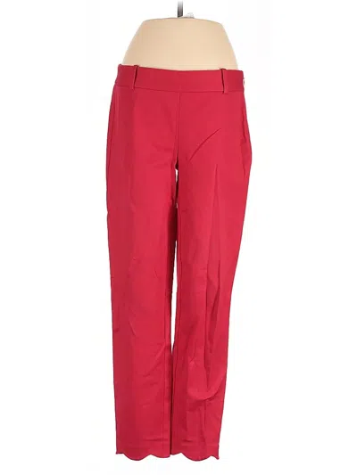 Pre-owned J.crew Factory Store Casual Pants In Red