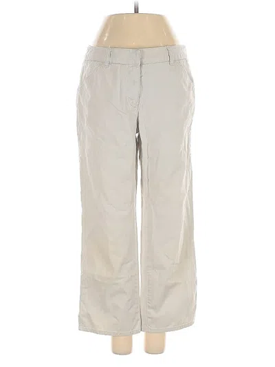 Pre-owned J.crew Factory Store Casual Pants In Silver
