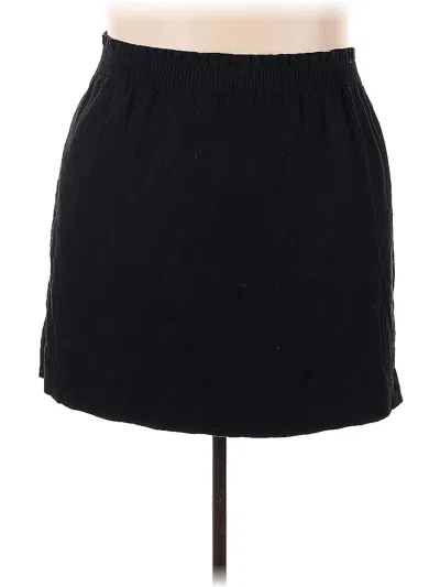 Pre-owned J.crew Factory Store Casual Skirt In Black