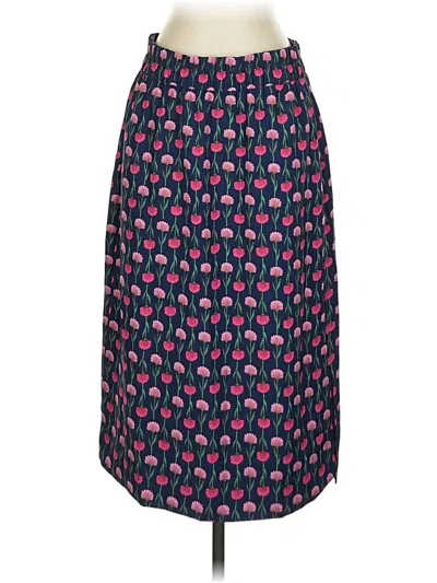 Pre-owned J.crew Factory Store Casual Skirt In Blue