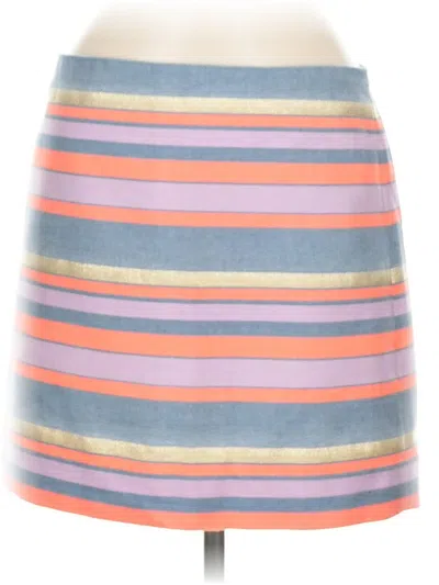 Pre-owned J.crew Factory Store Casual Skirt In Blue