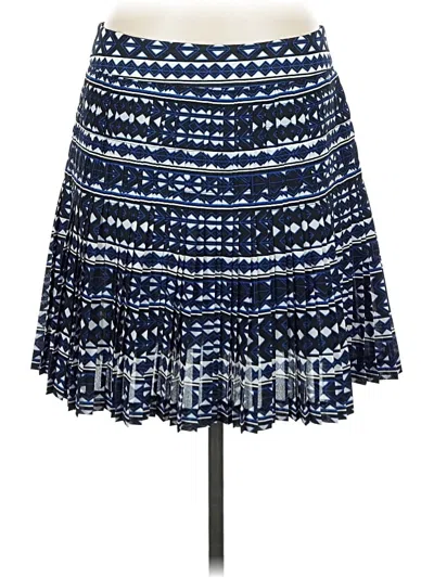 Pre-owned J.crew Factory Store Casual Skirt In Blue