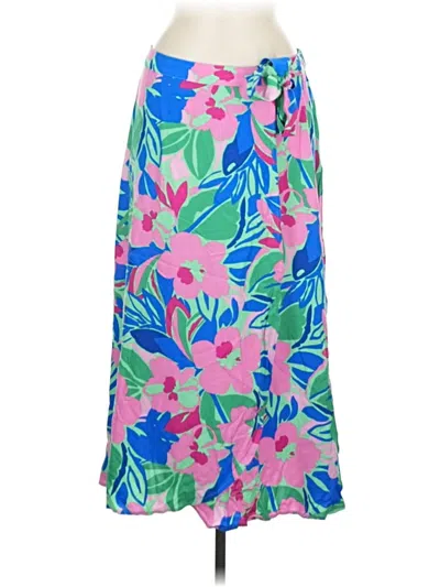 Pre-owned J.crew Factory Store Casual Skirt In Blue