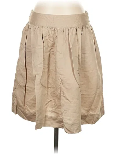 Pre-owned J.crew Factory Store Casual Skirt In Brown