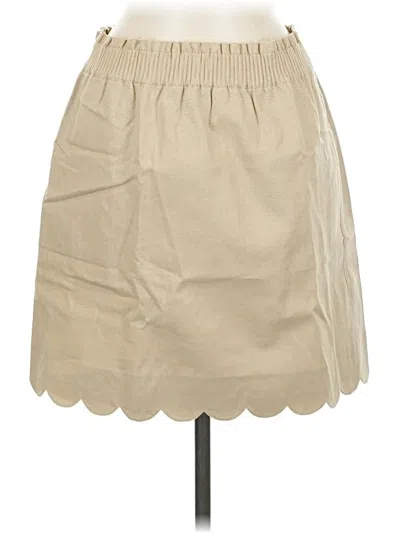 J.crew Factory Store Casual Skirt In Brown