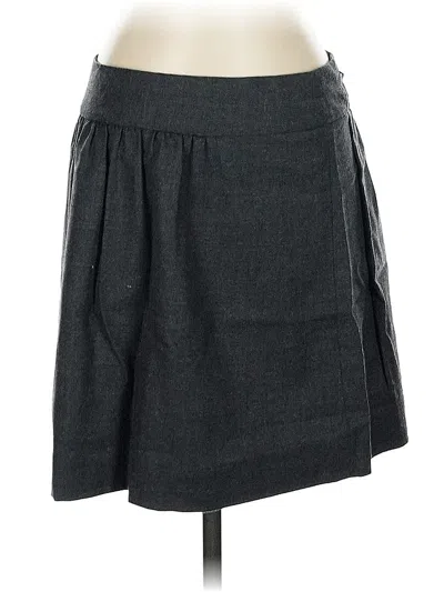Pre-owned J.crew Factory Store Casual Skirt In Gray