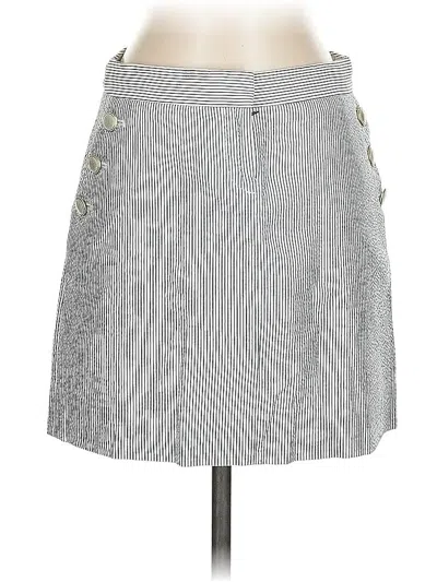 Pre-owned J.crew Factory Store Casual Skirt In Gray
