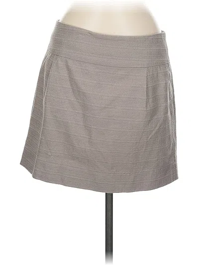 Pre-owned J.crew Factory Store Casual Skirt In Gray