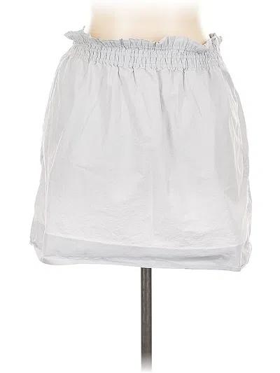 Pre-owned J.crew Factory Store Casual Skirt In Gray