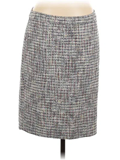 Pre-owned J.crew Factory Store Casual Skirt In Gray