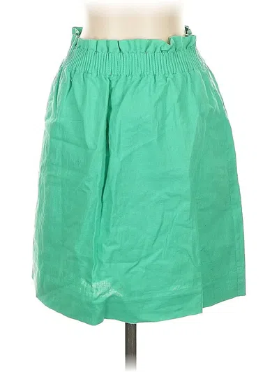 J.crew Factory Store Casual Skirt In Green