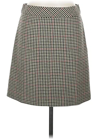 Pre-owned J.crew Factory Store Casual Skirt In Green