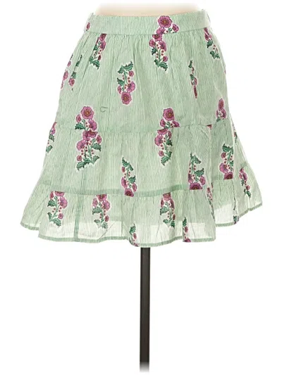 J.crew Factory Store Casual Skirt In Green