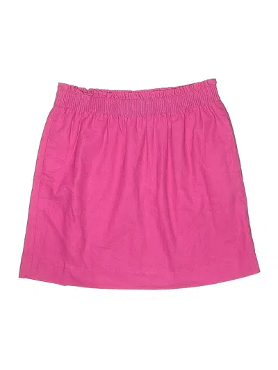 Pre-owned J.crew Factory Store Casual Skirt In Pink