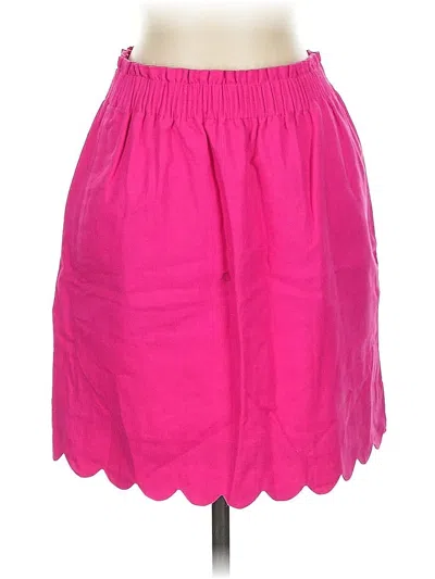 Pre-owned J.crew Factory Store Casual Skirt In Pink