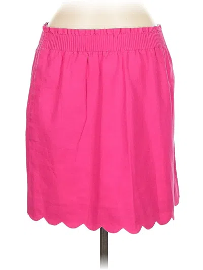 Pre-owned J.crew Factory Store Casual Skirt In Pink