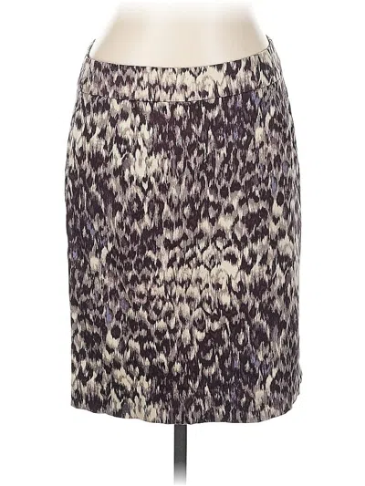 Pre-owned J.crew Factory Store Casual Skirt In Purple