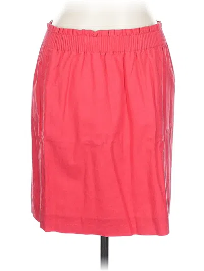 Pre-owned J.crew Factory Store Casual Skirt In Red