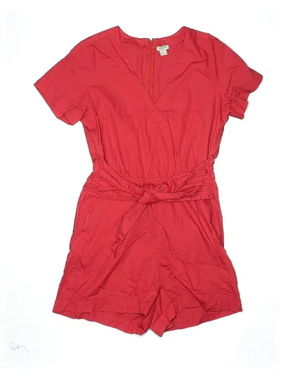 Pre-owned J.crew Factory Store Casual Skirt In Red