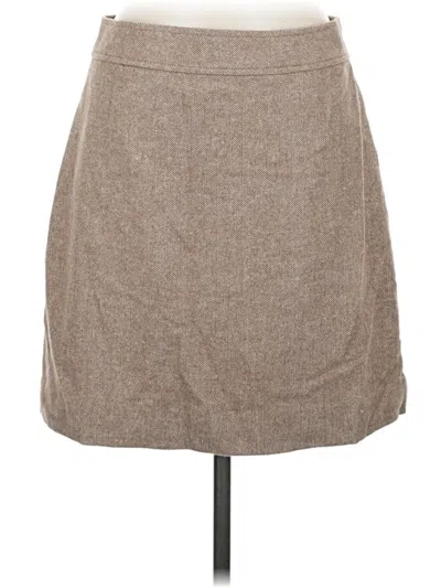 J.crew Factory Store Casual Skirt In Tan