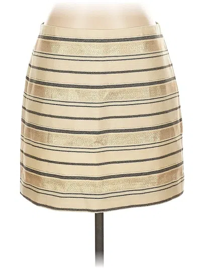 Pre-owned J.crew Factory Store Casual Skirt In White