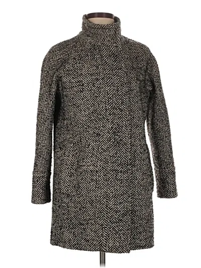Pre-owned J.crew Factory Store Coat In Black