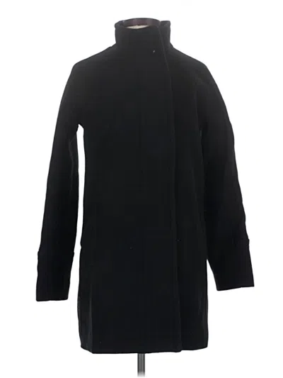 Pre-owned J.crew Factory Store Coat In Black