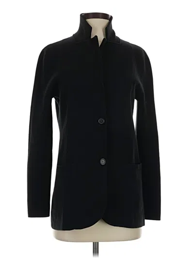 Pre-owned J.crew Factory Store Coat In Black