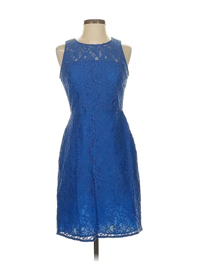Pre-owned J.crew Factory Store Cocktail Dress In Blue