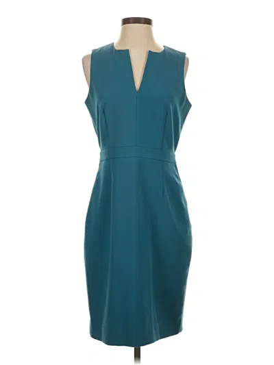 Pre-owned J.crew Factory Store Cocktail Dress In Blue