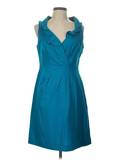 Pre-owned J.crew Factory Store Cocktail Dress In Blue