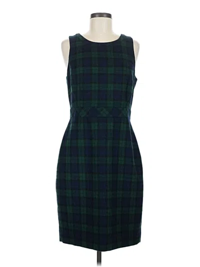 Pre-owned J.crew Factory Store Cocktail Dress In Green