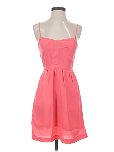 Pre-owned J.crew Factory Store Cocktail Dress In Pink