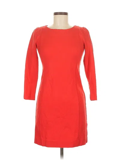 Pre-owned J.crew Factory Store Cocktail Dress In Red