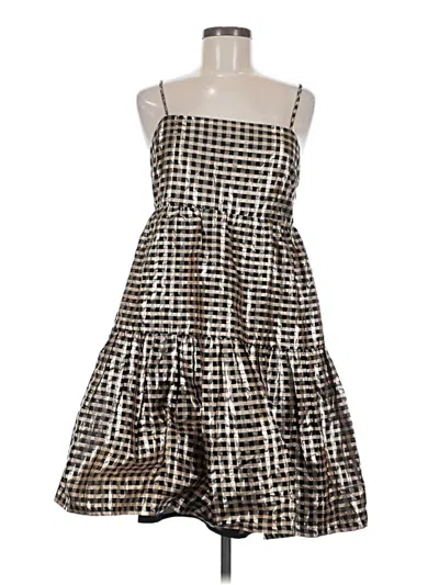 J.crew Factory Store Cocktail Dress In Silver