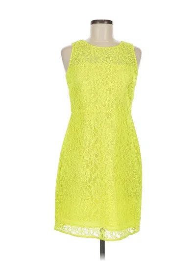 Pre-owned J.crew Factory Store Cocktail Dress In Yellow