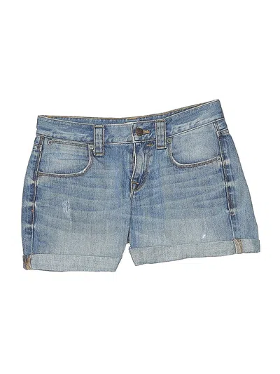 Pre-owned J.crew Factory Store Denim Shorts In Blue