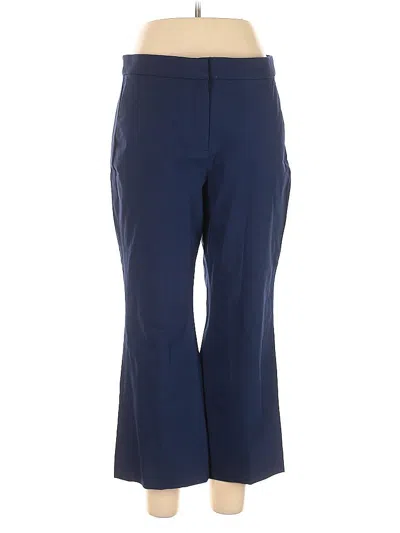 Pre-owned J.crew Factory Store Dress Pants In Blue
