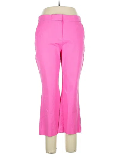 Pre-owned J.crew Factory Store Dress Pants In Pink